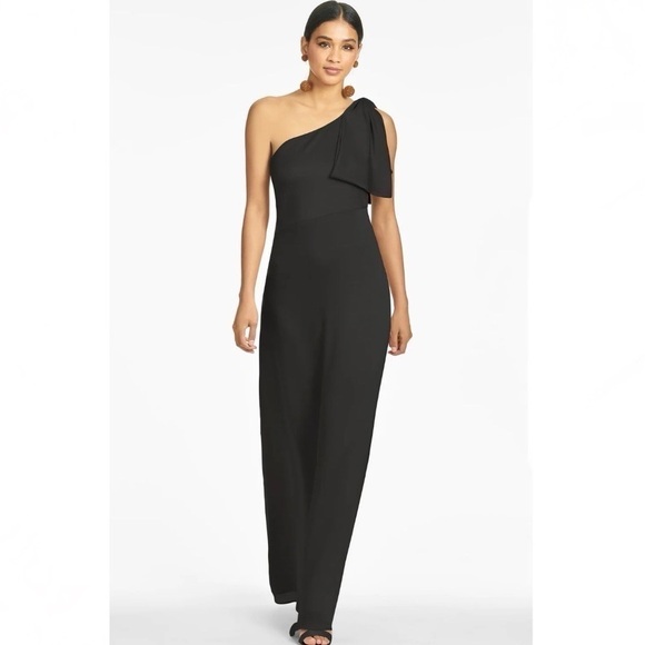 Sachin & Babi Chelsea Gown One Shoulder Black - Picture 1 of 9